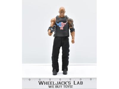 The Rock Dwayne Johnson Elite Series 14 Mattel Action Figure WWF WWE