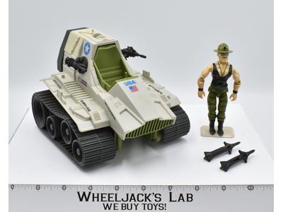 Sgt Slaughter's Triple T Tank 100% Complete W/Driver 1986 GI Joe ARAH Vintage