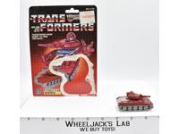 Warpath W/CARDBACK COMPLETE Vintage Hasbro 1985 G1 Transformers Action Figure