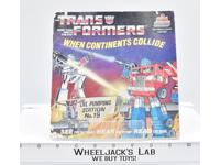 When Continents Collide Book &amp; Record Storybook Kid Stuff Transformers G1