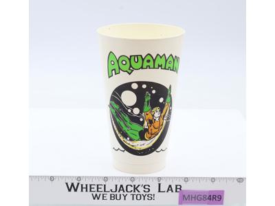 Aquaman DC Comics Super Heroes 1973 7-11 Vintage Plastic Slurpee Cup