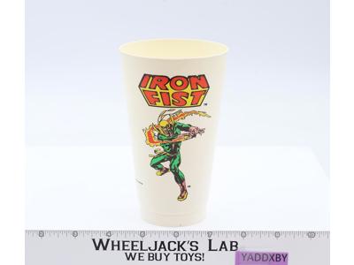 Iron Fist DC Comics Super Heroes 1975 7-11 Vintage Plastic Slurpee Cup