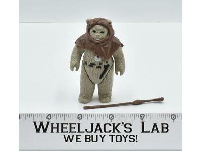 Chief Chirpa Ewok Figure 100% Complete 1983 Star Wars ROTJ Vintage No Repo