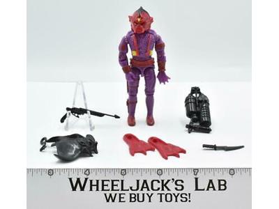 Hydro-Viper  V1 100% NEAR Complete GI Joe 1988 Hasbro Action Figure Vintage