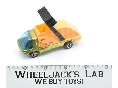 The Heavyweights Waste Wagon Yellow 1969 Redline Hot Wheels Mattel Vintage