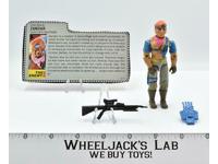 Zandar V1 100% Complete GI Joe 1986 Hasbro Action Figure Vintage