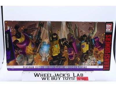 Insecticons Platinum Edition Transformers Generations 2014 Hasbro NEW SEALED
