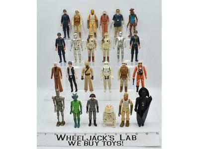 Lot of 23 Kenner Star Wars Vintage Action Figures