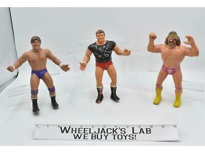 Lot of 3 WWF LJN Titan Sports 8" Wrestling  Action Figure Vintage
