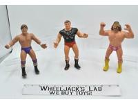 Lot of 3 WWF LJN Titan Sports 8" Wrestling  Action Figure Vintage