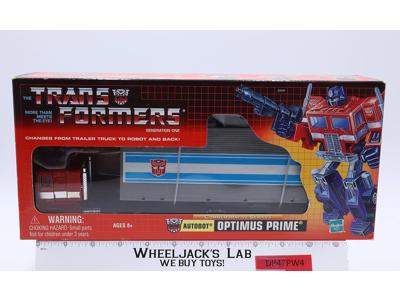 Optimus Prime Transformers Commemorative Series 2002 Hasbro Figure NEW SEALED