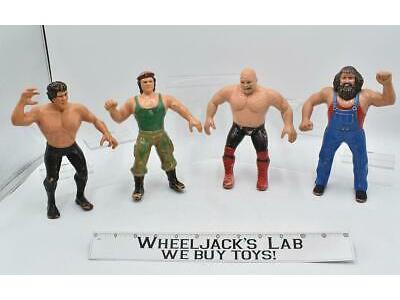 Lot of 4 WWF LJN Titan Sports 8" Wrestling  Action Figure Vintage