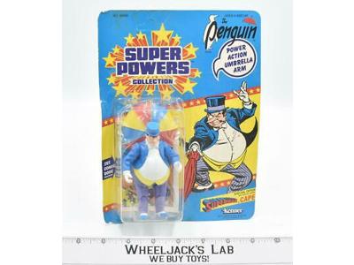 Penguin NEW MOSC Super Powers 1985 Kenner Action Figure Vintage