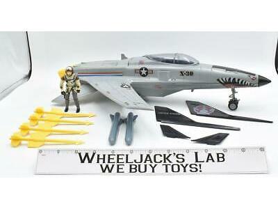 Conquest X-30 Jet W/ Pilot COMPLETE 1986 GI Joe Vintage Vehicle Hasbro