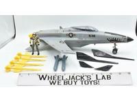 Conquest X-30 Jet W/ Pilot COMPLETE 1986 GI Joe Vintage Vehicle Hasbro