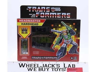 Headmaster Hardhead Transformers Reissue 2020 Hasbro Action Figure NEW SEALED