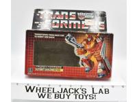 Hot Rod Box Only 1986 Action Figure Vintage Hasbro G1 Transformers