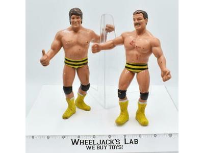 Killer Bees Tag Team Jim Brunzell and B. Brian Blair WWF 1987 LJN Action Figure