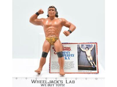 Jimmy Superfly Snuka #6 1984 WWF LJN Titan Sports 8" Wrestling Action Figure