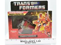 Repugnus NEAR MINT FIGURE UNUSED STICKERS Complete 1987 Vintage G1 Transformers