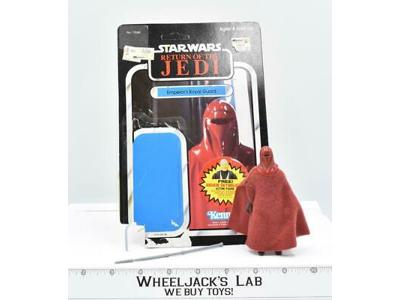 Emperor's Royal Guard W/Cardback Complete ROTJ Star Wars Vintage 1984 No Repro