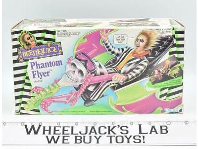 Phantom Flyer NEW MISB Beetlejuice Vintage Kenner 1990 Action Figure Vehicle