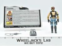 Torch v1 GI Joe 100% Complete 1985 Hasbro Action Figure Vintage