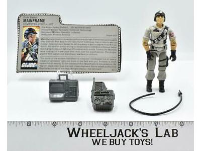 Mainframe 100% Compete 1986 GI Joe Hasbro Action Figure Vintage