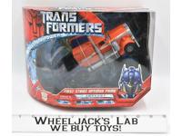First Strike Optimus Prime Allspark #1 Voyager Movie 2007 NEW MISB Transformers