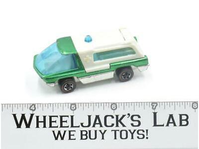 The Heavyweights Ambulance Green 1970 Redline Hot Wheels Mattel Vintage