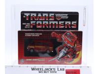 Ironhide No Rubsign AFA GRADED 75 75/80/85 G1 Transformers Hasbro Tape Seal