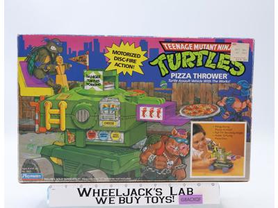 Pizza Thrower 100% Complete Teenage Mutant Ninja Turtles TMNT 1989 Playmates