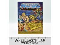 Enter Buzz-Saw Hordak Mini Comic He-Man Masters of the Universe Mattel MOTU 1986
