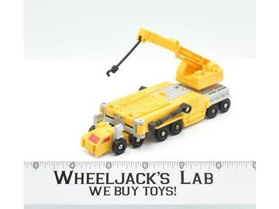 Erector Micromaster * 100% Complete 1989 G1 Transformers Crane Action Figure