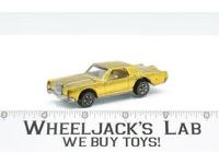 Custom Continental Mark III Gold 1969 Redline Hot Wheels Mattel Vintage RL
