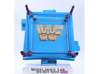 Official Wrestling Ring WWE WWF 1990 Hasbro Action Figure Playset Vintage