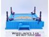Official Wrestling Ring WWE WWF 1990 Hasbro Action Figure Playset Vintage