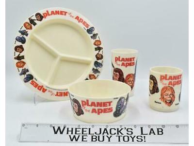 Plate Bowl Cup Mug Planet of the Apes 1967 Deka