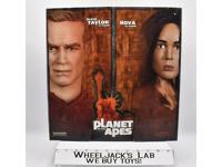 Slave Taylor and Nova Sideshow Planet of the Apes 12" Action Figure Set MISB