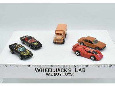 Hot Wheels Black Walls Mattel Ferrari Tran's Am US Army Peugeot