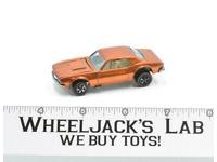 Custom Camaro #2 Orange 1968 Redline Hot Wheels Mattel Vintage Redline RL