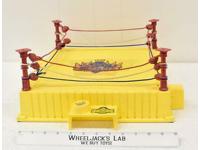 King of the Ring W FLAG ORIGINAL DECAL Yellow Wrestling Ring 1989 WWF Hasbro