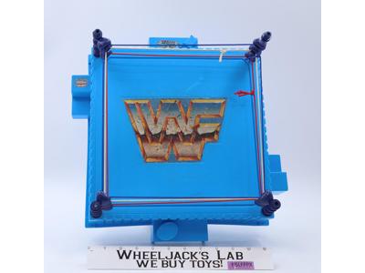 Official Wrestling Ring WWE WWF 1990 Hasbro Action Figure Playset Vintage