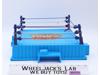 Official Wrestling Ring WWE WWF 1990 Hasbro Action Figure Playset Vintage