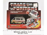 Ratchet NICE BOX 100% Complete 1985 Vintage Hasbro Action Figure G1 Transformers