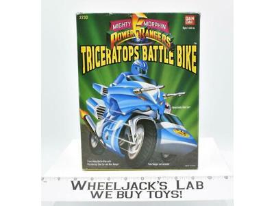 Triceratops Battle Bike W Box MMPR Power Rangers 1993 Bandai