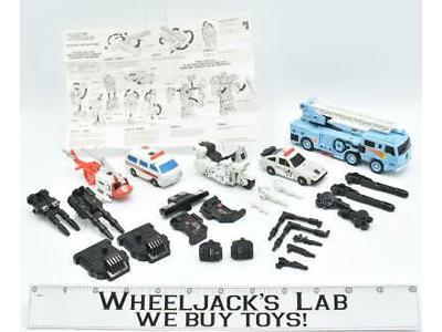 Defensor * 100% Complete 1986 Vintage Hasbro G1 Transformers Action Figure