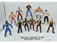 Lot of 11 #1 WWF Jakks Titan Sports 6" Wrestling  Action Figure Vintage