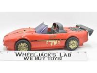 Chuck Norris Red Corvette 1986 Ruby Spears Karate Kommandos Vehicle Vintage