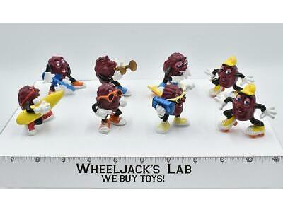 Hardee's California Raisins PVC Figures Set of 18 Vintage 1987 &amp; 1988